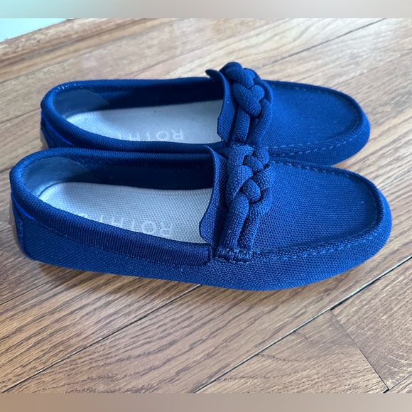 Rothy’s Braid Driver Loafer – Navy | Size 7.5 | Like New - Picture 2 of 4